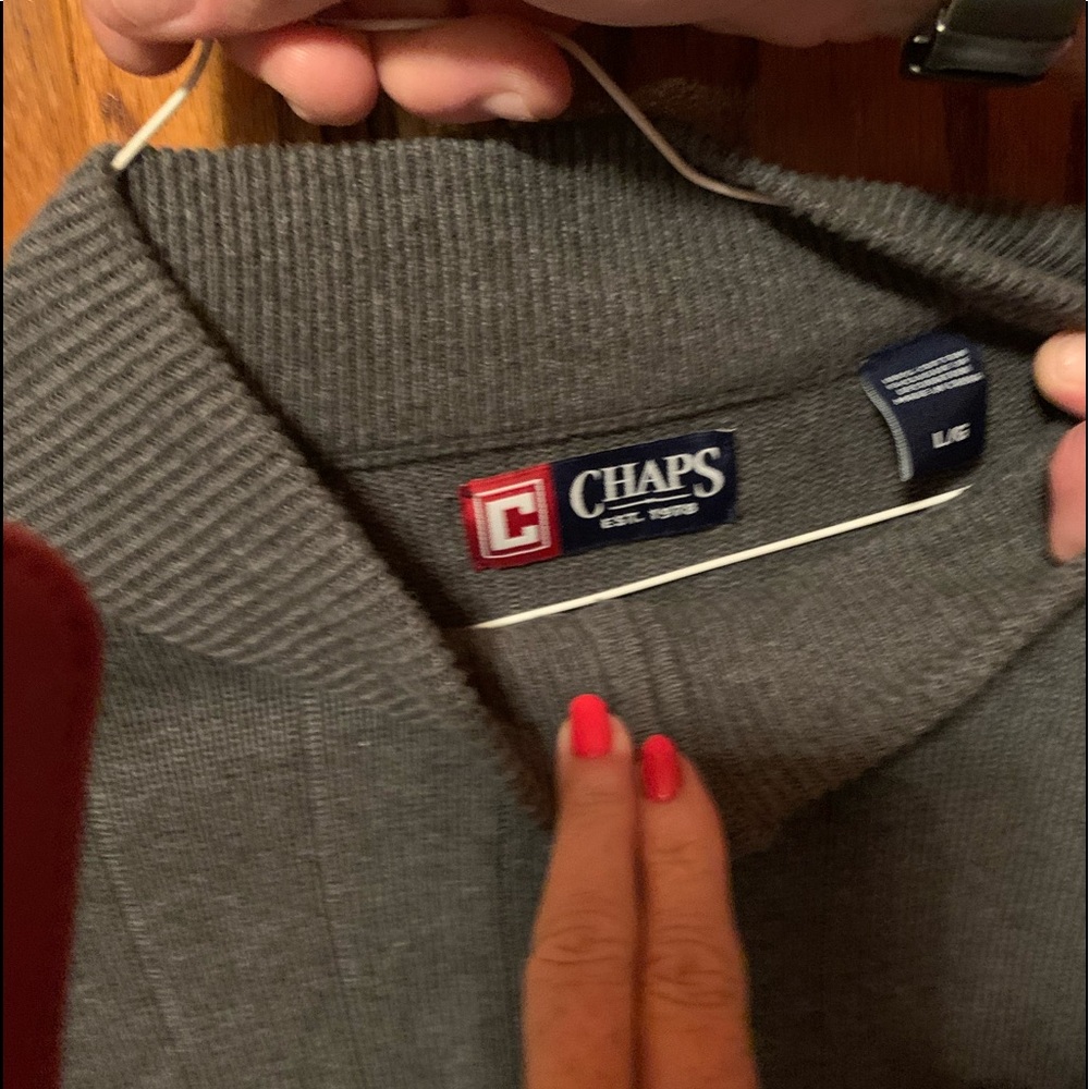Chaps Quarter-Zip Pullover